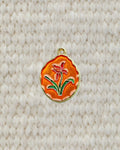 Médaillon orange