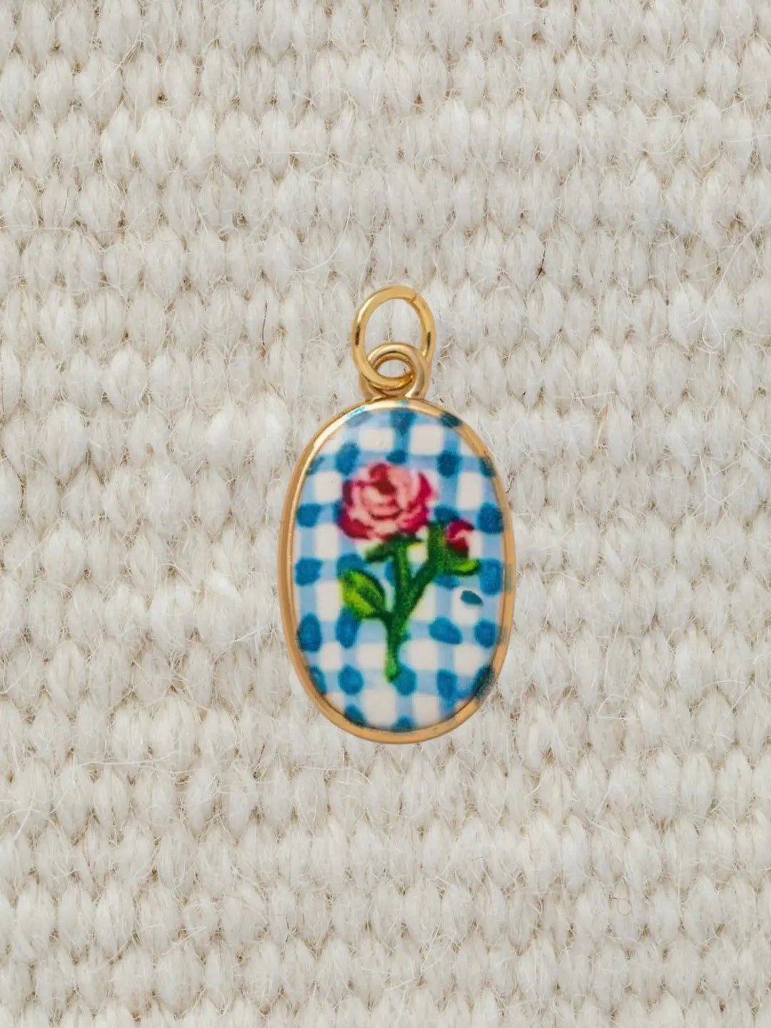 Médaillon bleu